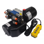 ZASILACZ AGREGAT HYDRAULICZNY 24V 2,2KW 2,5cm3 6L DWIE SEKCJE + PILOT